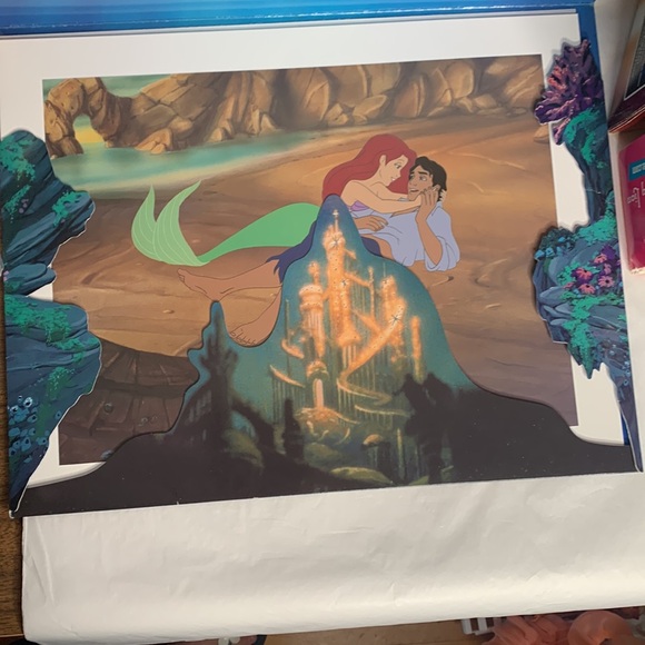 Little Mermaid set of 4 Lithographs - Picture 5 of 9